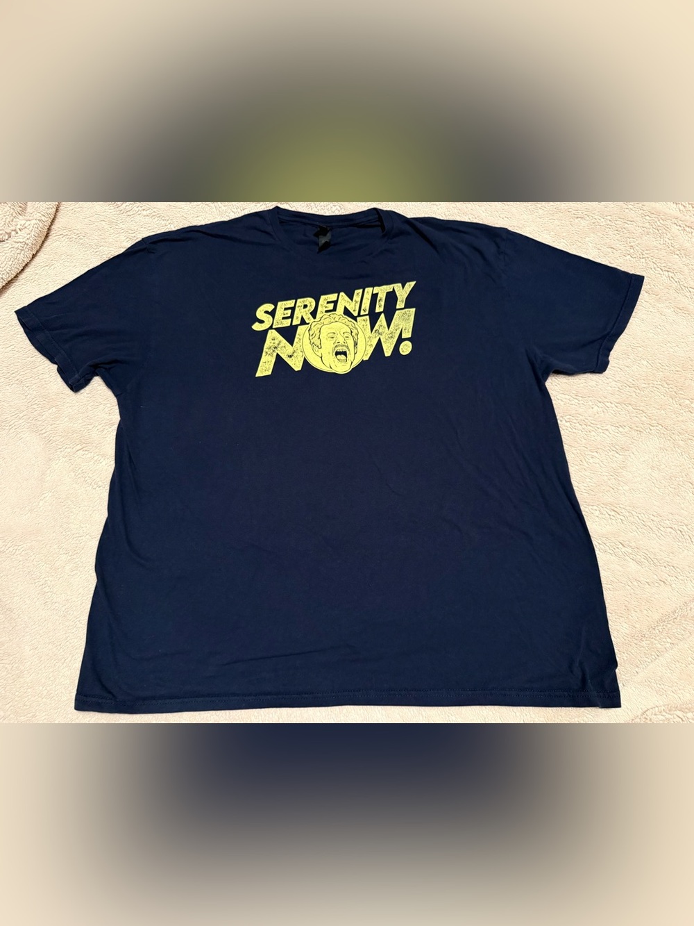 Gildan GNU YORK CREATIVE Short-Sleeve 'Serenity Now' Graphic Tee - 2XL